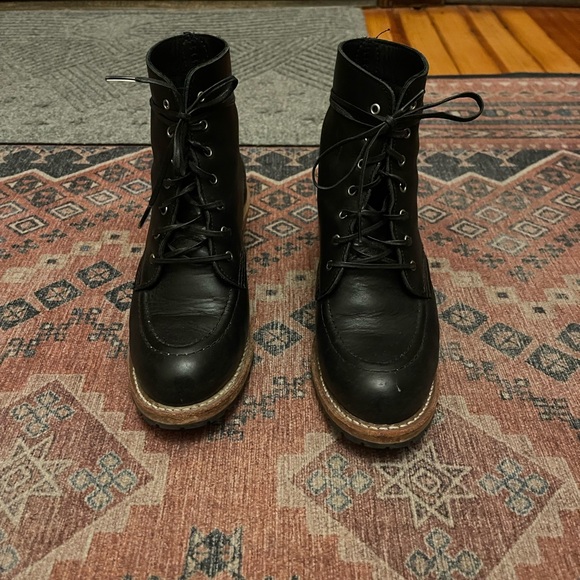 Black Red Wing Clara Boots - Picture 3 of 5